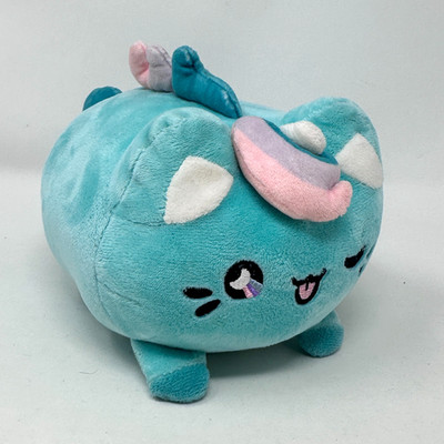 Tasty Peach Studios Moon Blossom Meowchi Unicorn Plush Aurora Stuffed Animal 8''