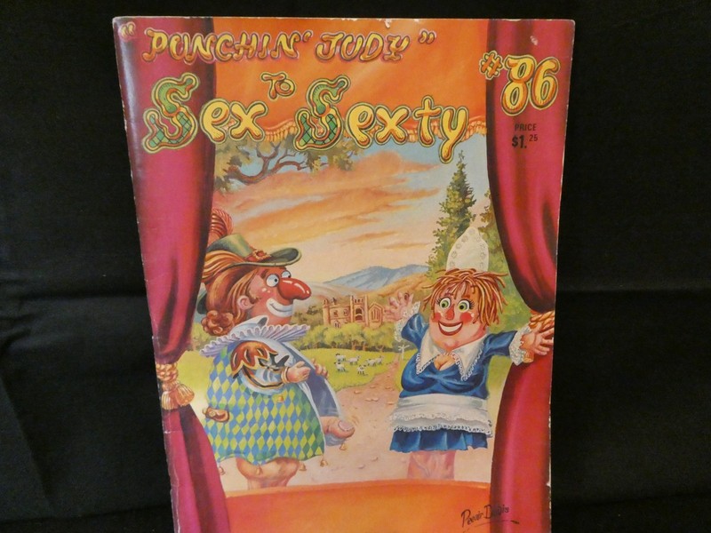 1976 Sex to Sexty #86 Adult Humor Paperback Book, "PUNCHIN JUDY" by Peeair Davis