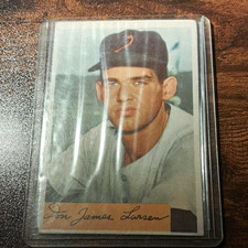 Bowman 1954 Don Larsen #101 Baltimore Orioles Baseball Card
