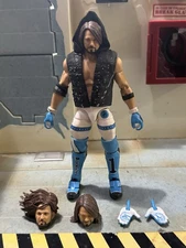 WWE Ultimate Edition 15 - AJ Styles Wrestling Figure Mattel Loose w Accessories