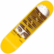 Stereo Skateboards Classic Chris Miller Skateboard Deck 8 - Yellow