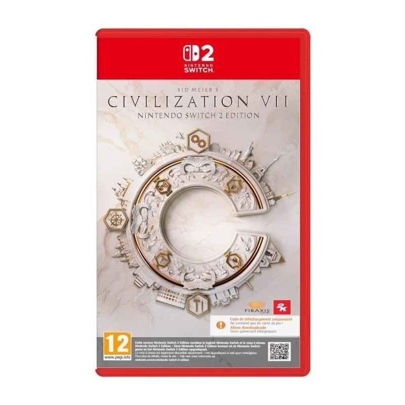 Civilization VII Nintendo Switch 2 le jeu de stratégie pour vos voyages