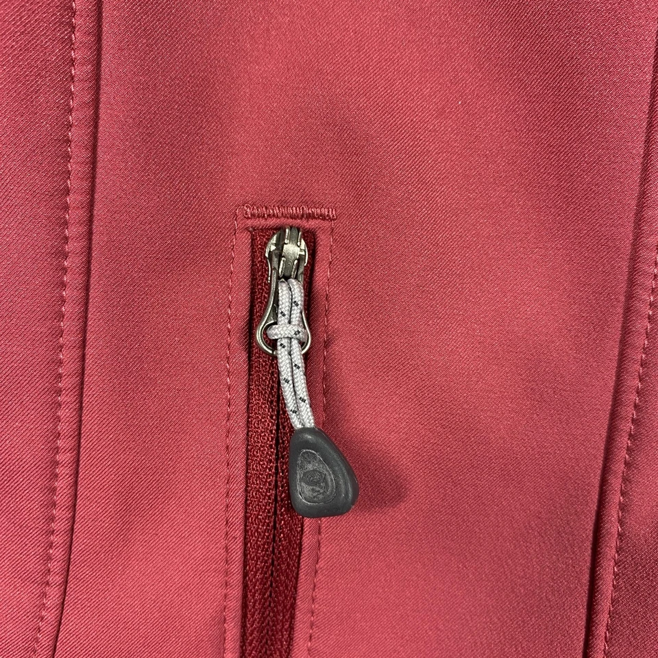 Mountain Hardwear Jacket Womens Large Hooded Softshell Full Zip Outdoors Coat - Image 3 of 4