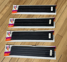 4 HTF 2 Pc NOS AFX 15" Straight Slot Car Tracks No. 2542 w/Cracked Bubble