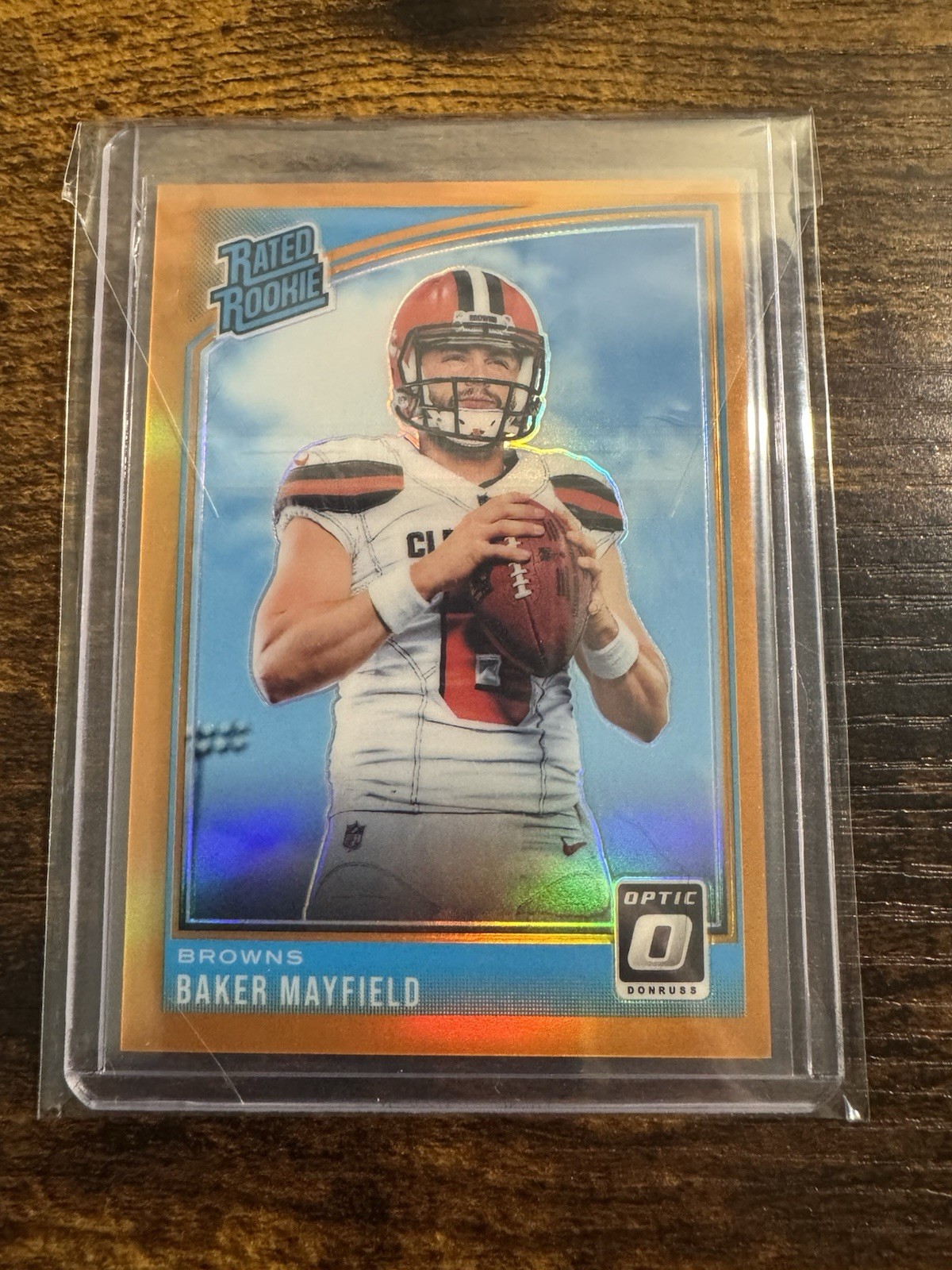 2018 Baker Mayfield Orange Optic Rated Rookie  /199 Rare SP RC 📈🔥