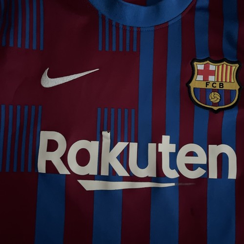 FC Barcelona Kids Home Shirt - 21/22 Season - Used - Good Condition See Photos - Picture 2 of 3