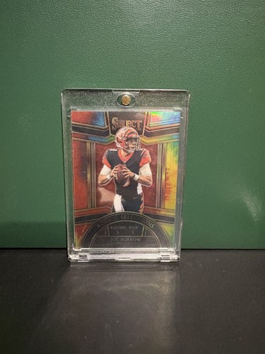 Joe Burrow [Tie-Dye Prizm] #RS-1 2020 Panini Select Rookie Selections card