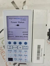 Baxter Sigma Spectrum 6.02.07 with B/G Battery Infusion Pump