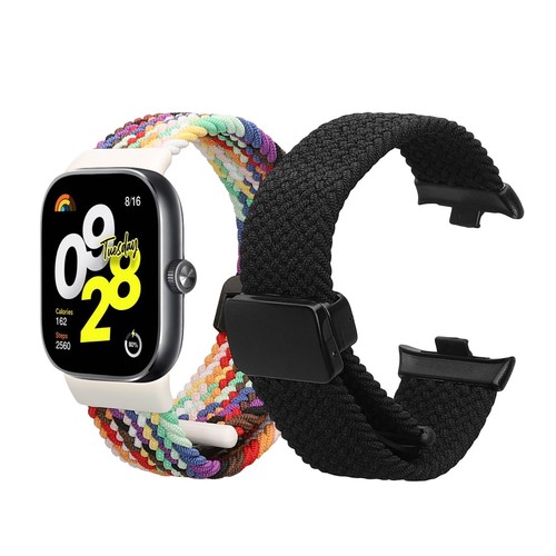 2x Zamienna bransoletka do zegarka Xiaomi Redmi 4 Band 8 Pro Band 9 Pro Nylon Bransoletka