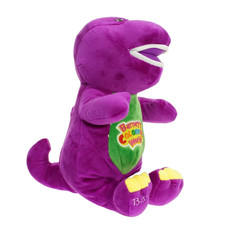 Barney singendes Plüschtier 12 Zoll lila Dinosaurier I Love You Song Kinder TV weiche Puppe