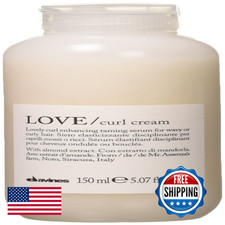 Davines Love Curl Cream Weightless Curl Defining Leave-On Serum For Curly And