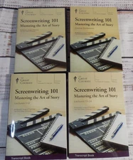 The Great Courses DVD+TRANSCRIPT Book + Course Guidebook SCREENWRITING 101  VG