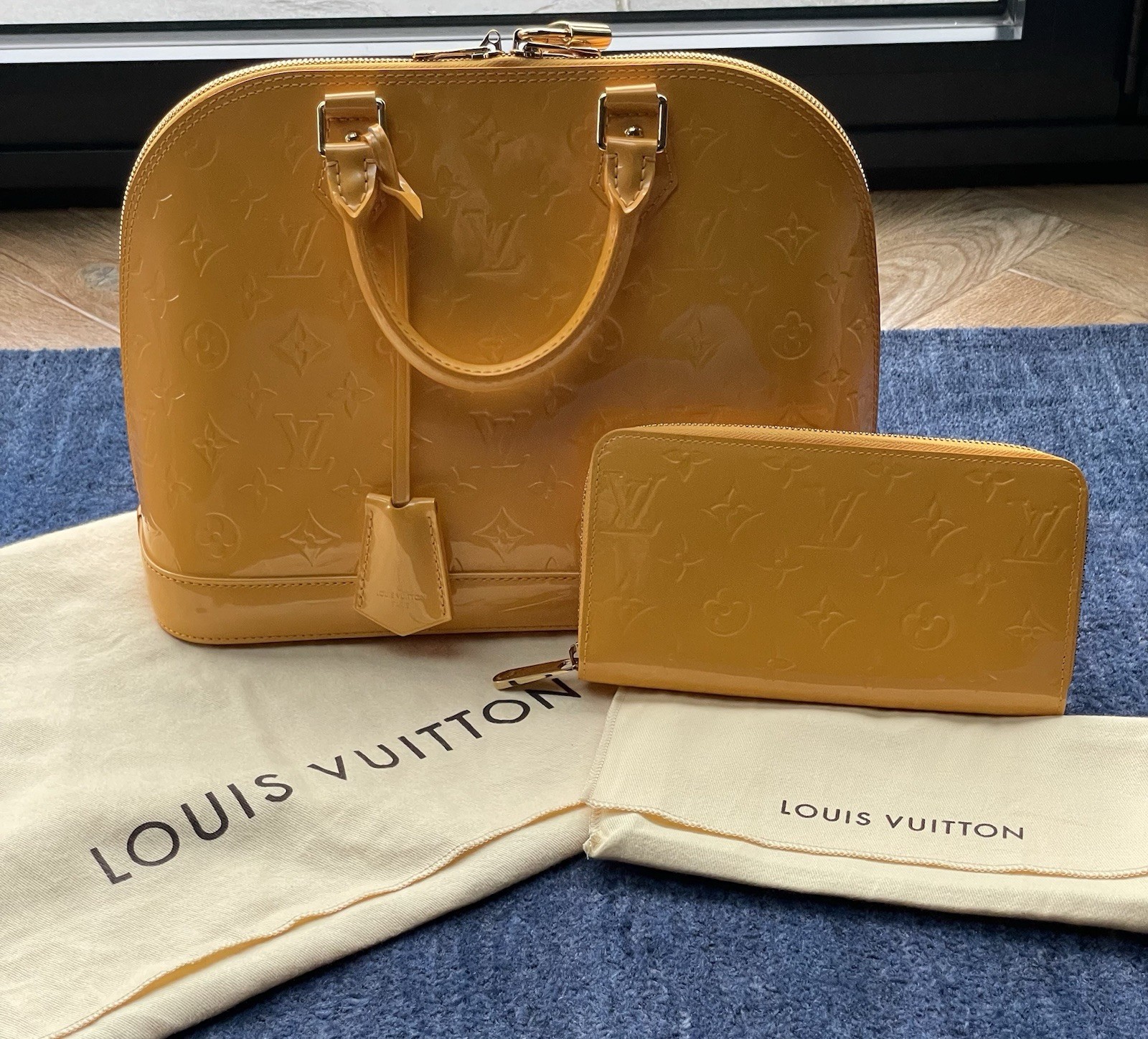 Louis Vuitton Bag and Matching Purse