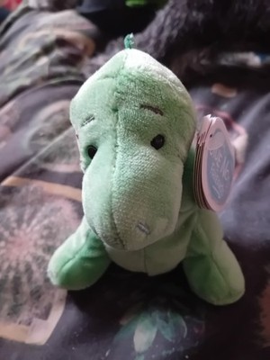 Carte Blanche Me To You My Blue Nosed Friends Tickles The T-Rex, Mini Plüsch, Neu mit Etikett
