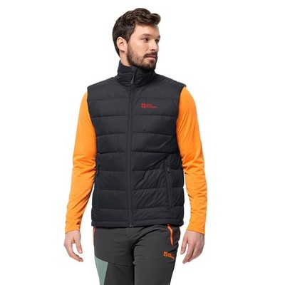 Jack Wolfskin Herren Ather Daunenweste Weste - Phantom - S