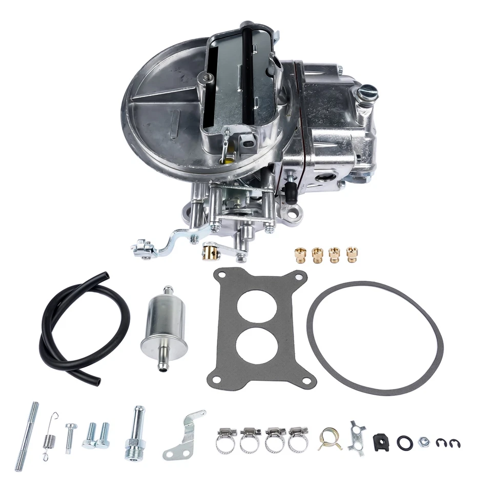 Carburador para Holley 0-4412S 500 CFM Performance 2BBL 2 barriles con obturador manual Foto 3 de 4