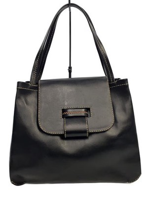 Black Leather Tote Bag Henry Cuir