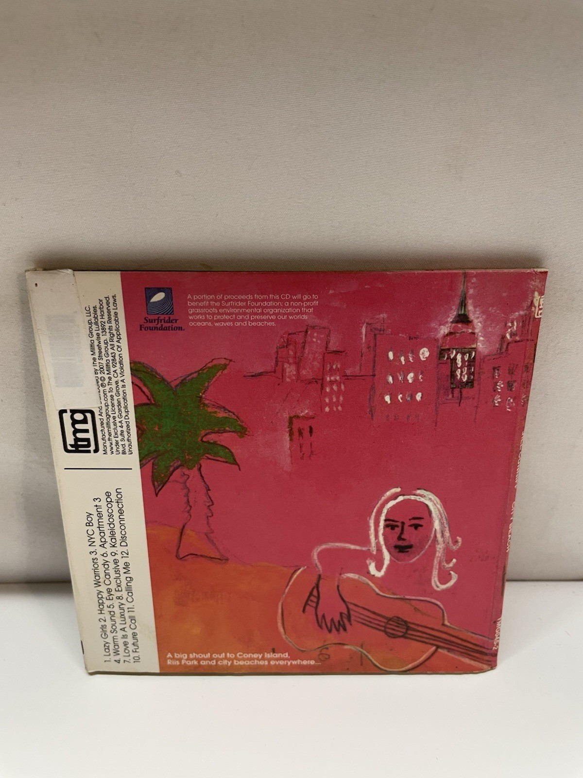 CUNNIFF JILL: CITY BEACH - CD Cardboard Sleeve  - TESTED