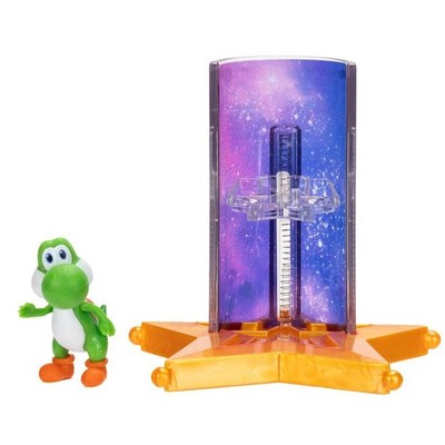 JAKKS PACIFIC Super Mario Galaxy Movie 1,5'' Yoshi Mini Figur Neu/OVP