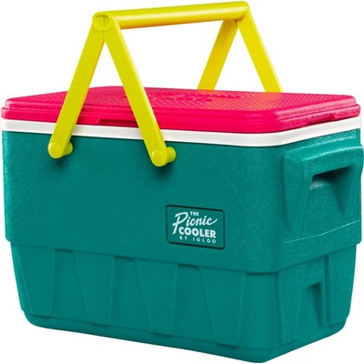 IGLOO Retro Picknick-Kühlkorb 23L Passive Kühlbox 13 l Jade