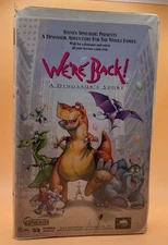 We're Back! A Dinosaurs Story VHS 1994 Clamshell **Buy 2 Get 1 Free**