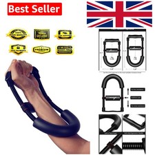 Adjustable Black Forearm and Wrist Strengthening Exerciser