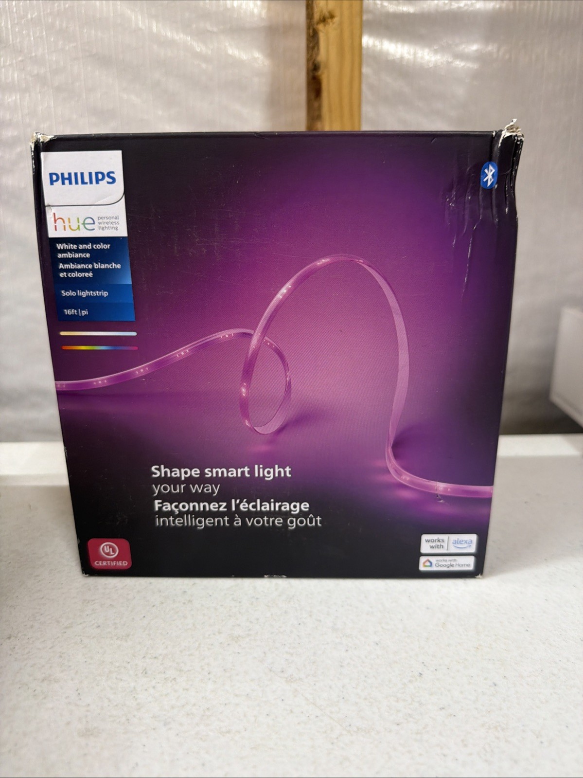 Philips Hue Solo Lightstrip 16ft - White & Color Ambiance - New!