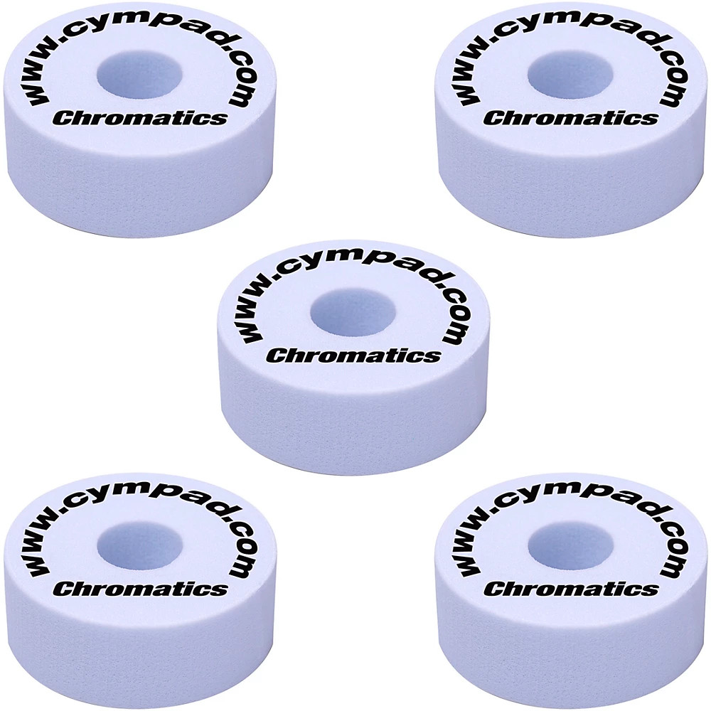Пенопластовая шайба для тарелок Cympad Chromatics, комплект из 5 предметов, белая