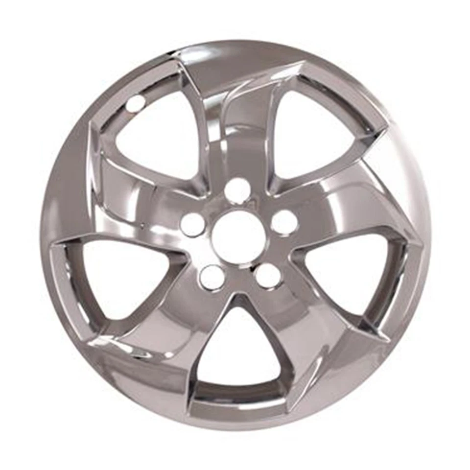 Set of 4 17" 5 Spoke Wheel Skins for 2016-2021 Honda HR-V LX - Chrome - Image 2 of 4
