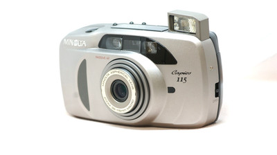 **NEUWERTIG+** Minolta Capios 115 AF analoge Kompaktkamera 35 mm aus Japan J0073