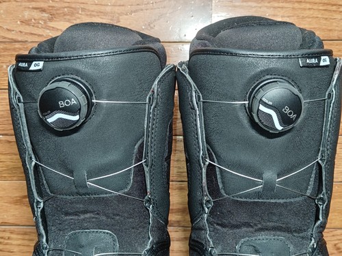 Vans Aura OG BOA Men's Snowboard Boots - Size 9.5 Black (Excellent Condition) - Picture 8 of 15