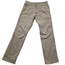 KUHL Radikl Hiking Utility Pants Stretch Outdoor 5109 Khaki Tan Mens 30x30