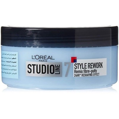 L'oreal Paris Studio Line 7 Style Rework Remix Fibre Putty Clay 24h - 150ml