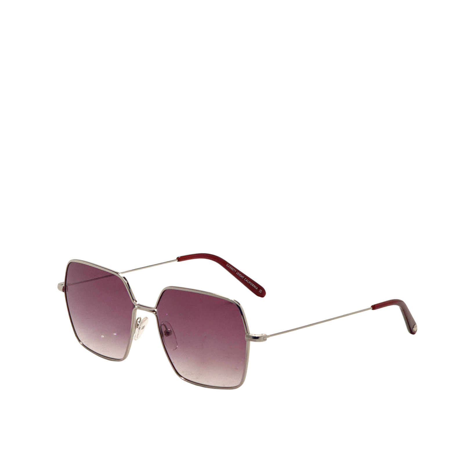 Garrett Leight Womens MEADOW 56mm Silverr Barolo Opticals 4067-56-SV-BARWMNG 25390₽