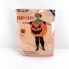 Spooktacular Creations Child Wicked Pumpkin Costume Set Size 3 Toddler 3-4 Yrs