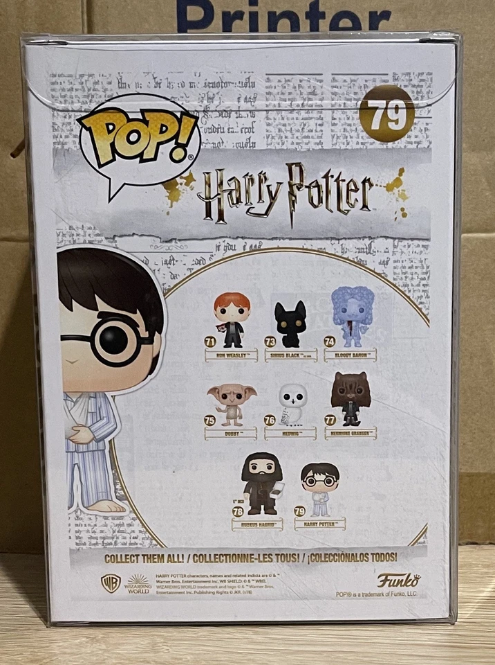 Harry Potter - Harry Potter en pijama Pop! Figura Vinilo #79 + Protector Foto 3 de 4