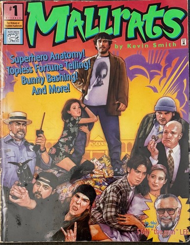 Mallrats by Kevin Smith #1 Kitchen Sink Press (Screenplay, BTS photos)