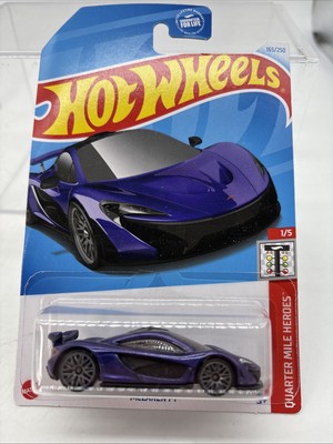 Hot Wheels McLaren P1 Purple 165 Quarter Mile Heroes Kroger Fry's