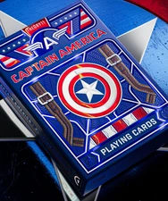 Officially Licensed Luxury Captain America Playing Cards by theory11