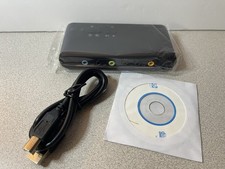 USB 7.1 Channel Virtual Surround Sound Box With Mic Inputs And SPDIF Input Out