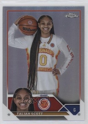 2023 Topps Chrome McDonald's All American Refractor Taliah Scott #83 p8v