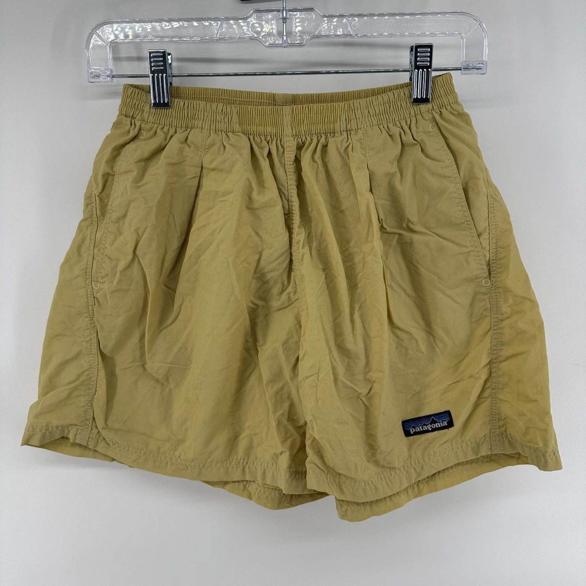 Pantalon cortos de pierna ancha informal con cintura elástica