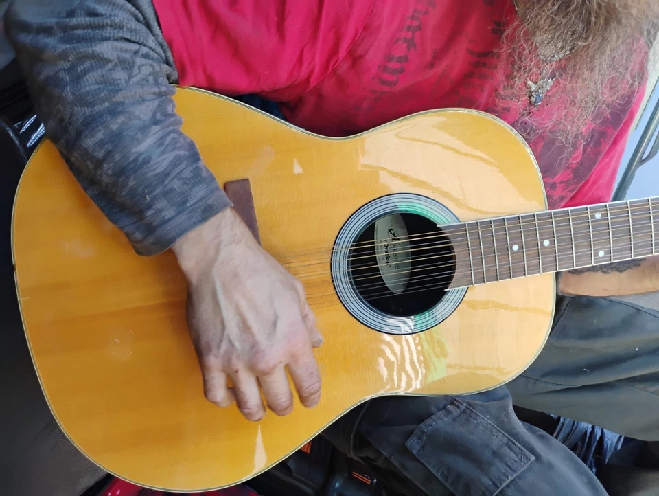 Ovation Applause AE-35 12 String Acoustic Electric Guitar with Case - Image 4 of 4