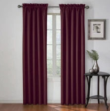 eclipse Corinne Plum Purple Thermaback Blackout Window Panel, 42"x63"           