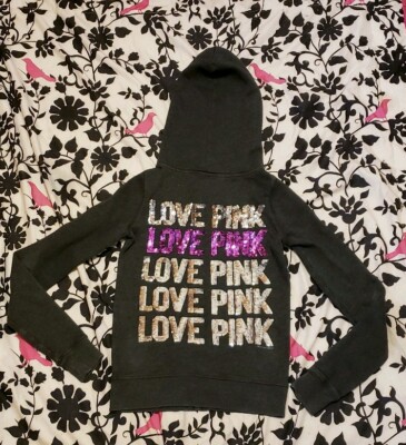bling sequin hoodie