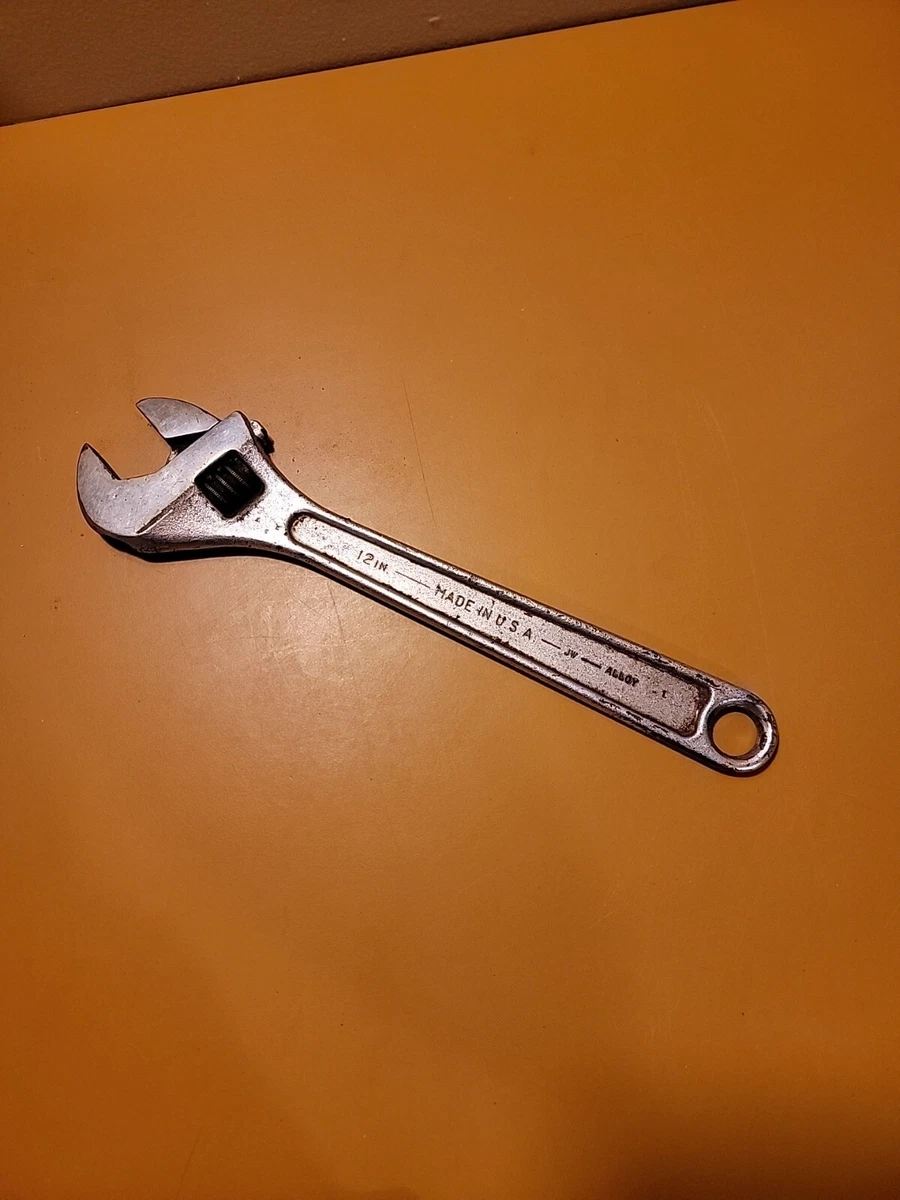 CRAFTSMAN 12 Inch Adjustable Wrench Forged Alloy Steel 300 MM 81 624 Good