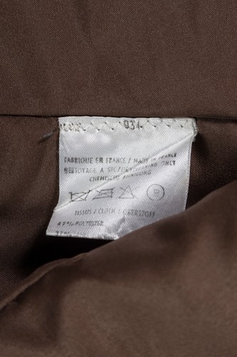 VTG 70's THREE PIECE SUIT FRANCE WOOL BLEND 3 PC JACKET TROUSERS VEST 36 31 X 28 - Picture 15 of 21