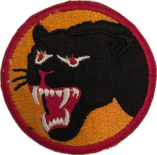 US Army 66th Infantry Division Full Color Patch Military Black Panther WW II WW2