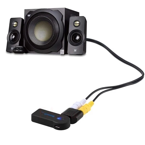 Wireless Bluetooth Receiver 3.5mm AUX Audio Stereo Music Home Car Adapter Kit - Afbeelding 7 van 8