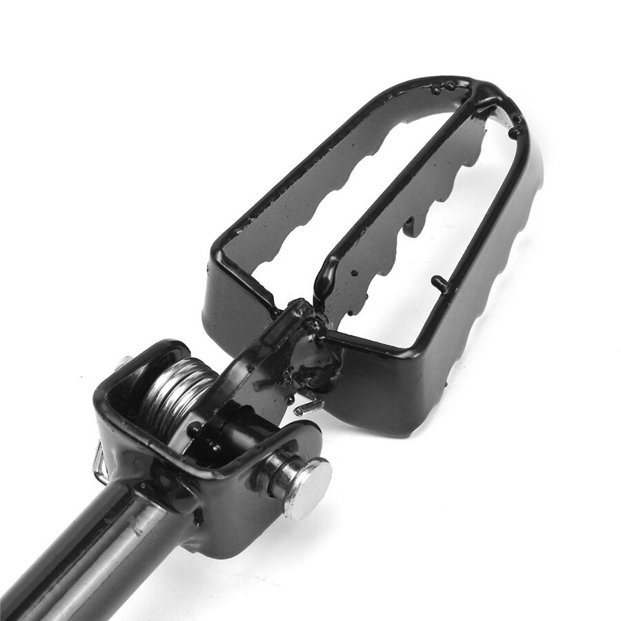 For 110/125/140cc Motorcycle Pit Dirt Bike Side Foot Peg Rest Mount Kickstand US